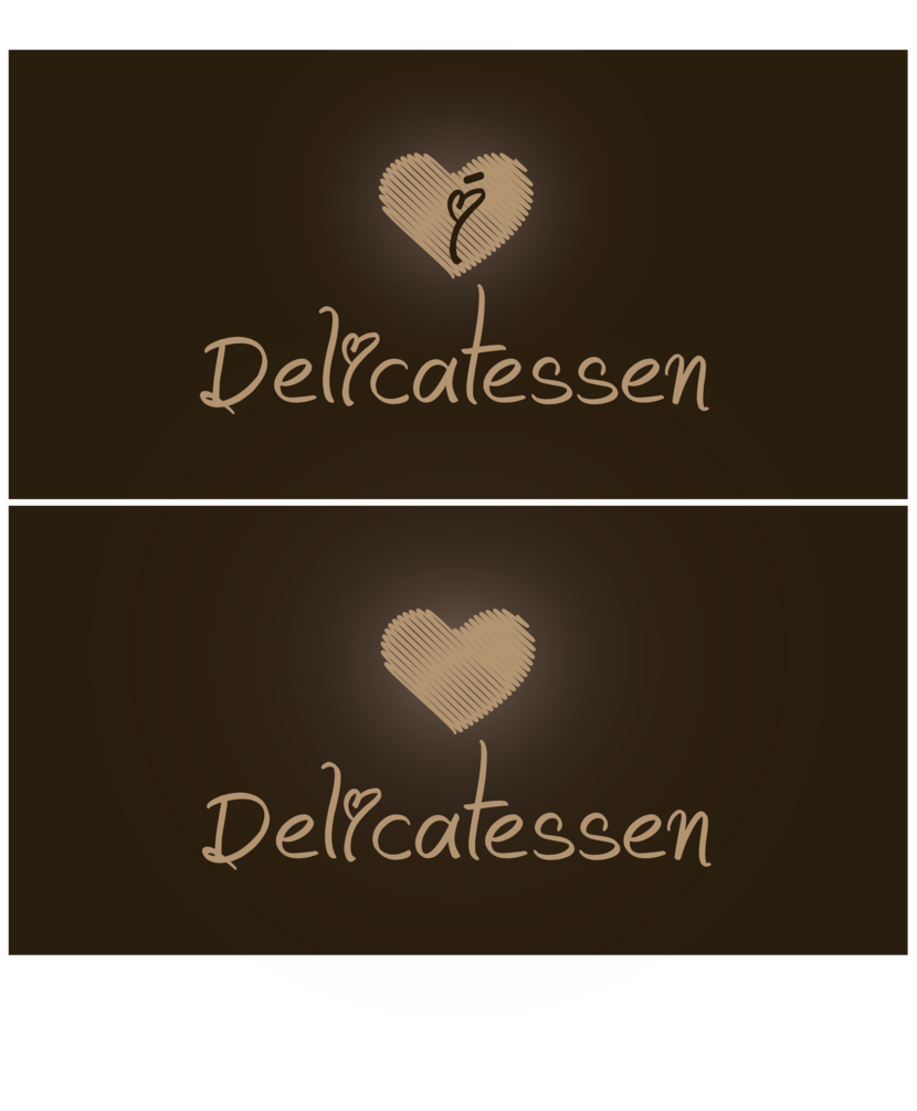 + - Разработка логотипа для новой линейки продуктов "Delicatessen" для размещения на упаковке