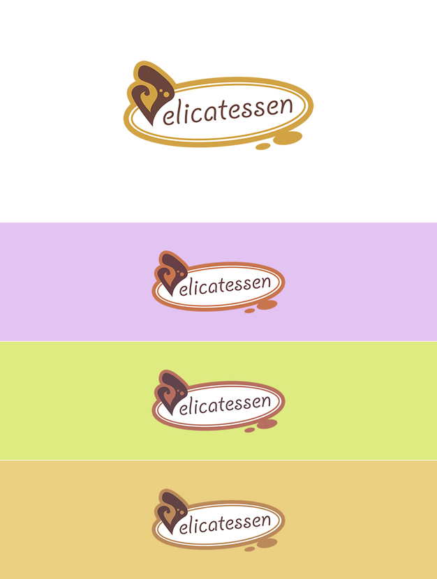 Доработал. - Разработка логотипа для новой линейки продуктов "Delicatessen" для размещения на упаковке