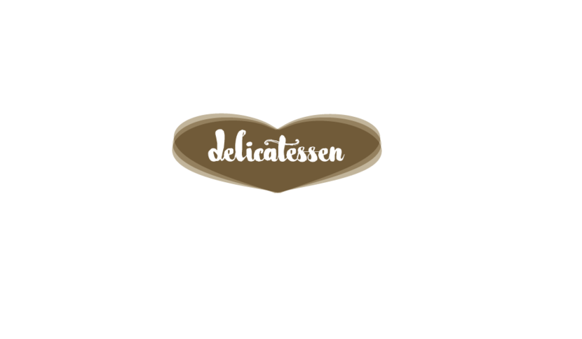 1 - Разработка логотипа для новой линейки продуктов "Delicatessen" для размещения на упаковке