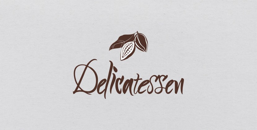 . - Разработка логотипа для новой линейки продуктов "Delicatessen" для размещения на упаковке