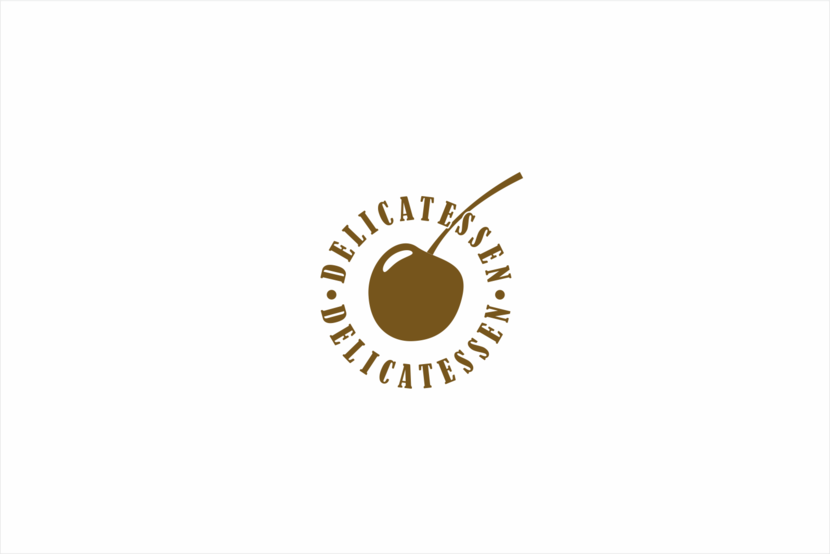 Разработка логотипа для новой линейки продуктов "Delicatessen" для размещения на упаковке  -  автор Владимир иии