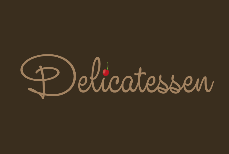 Разработка логотипа для новой линейки продуктов "Delicatessen" для размещения на упаковке  -  автор A I