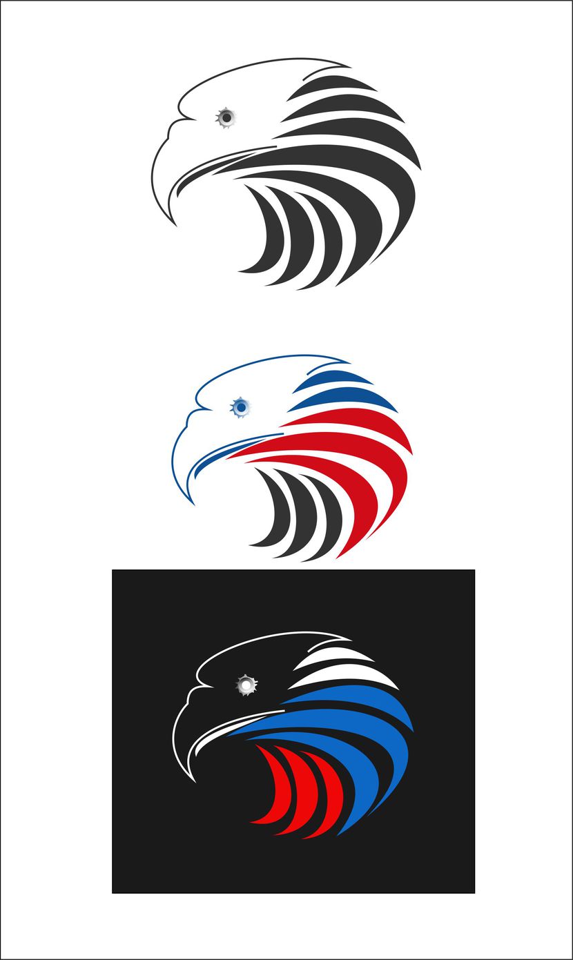 прострел - Разработка логотипа соревнований по высокоточной стрельбе из пневматики