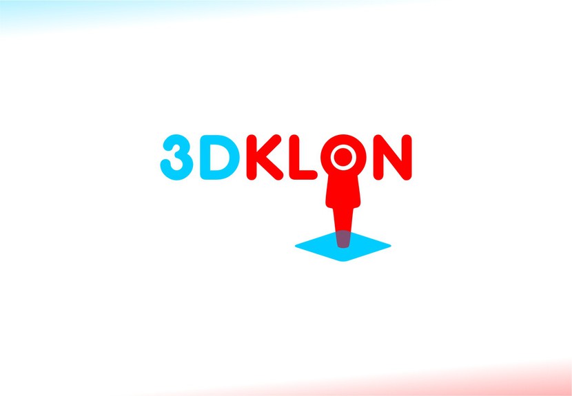 Разработка логотипа для студии "3Dklon"  -  автор Михаил Дизайн