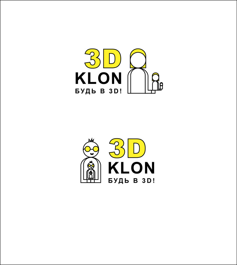 ещё вариант - Разработка логотипа для студии "3Dklon"
