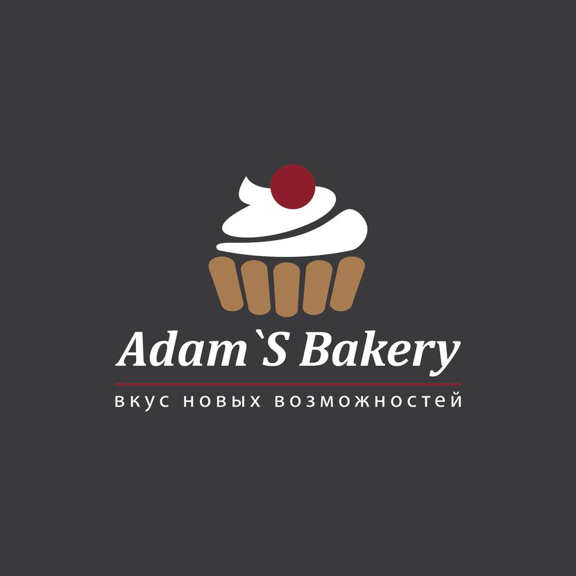 . - Дизайн логотипа для кондитерской "Adam'S Bakery"