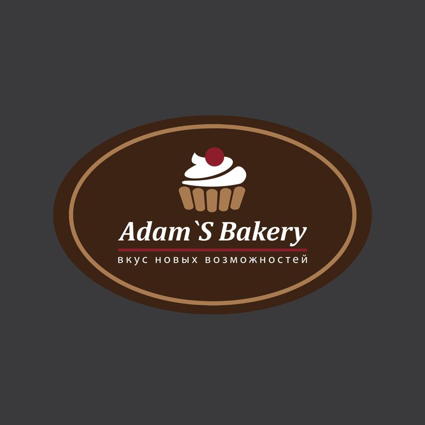 Дизайн логотипа для кондитерской "Adam'S Bakery"