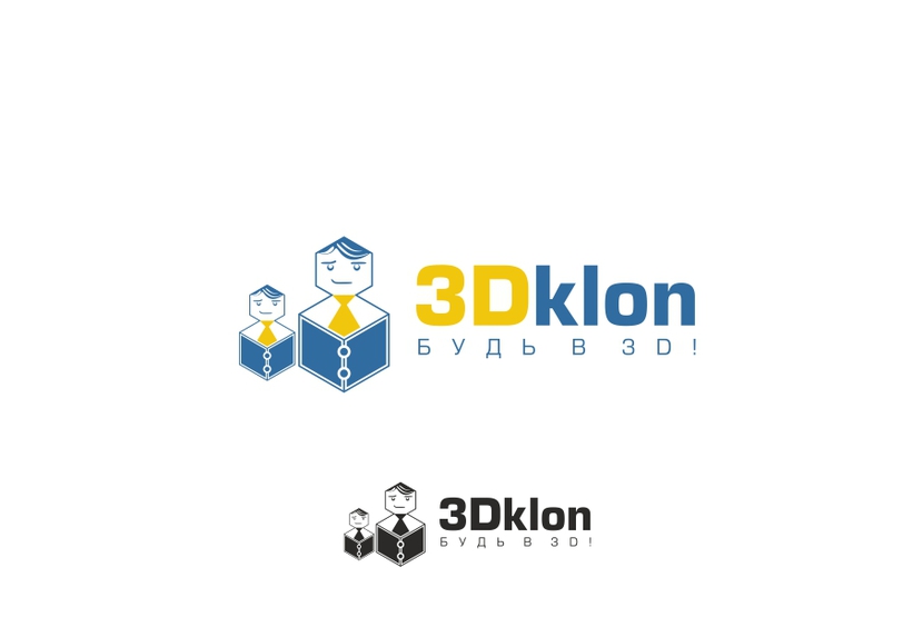 .... - Разработка логотипа для студии "3Dklon"