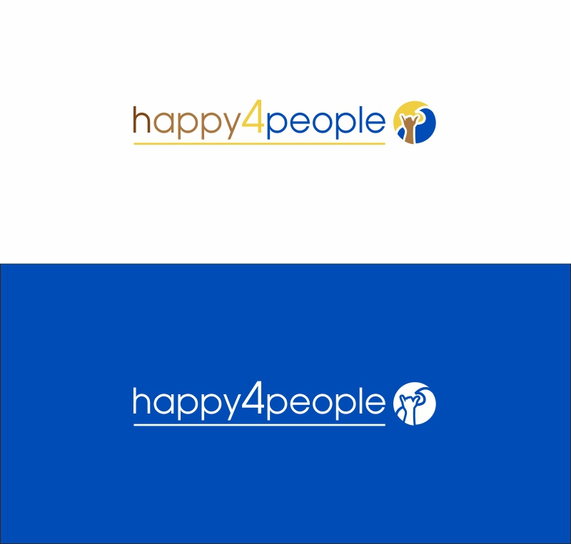 №1 - Разработать логотип для компании Happy4people (Happy for people)