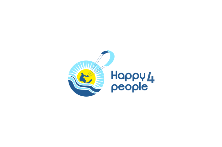 Разработать логотип для компании Happy4people (Happy for people)  -  автор Tatyana LS