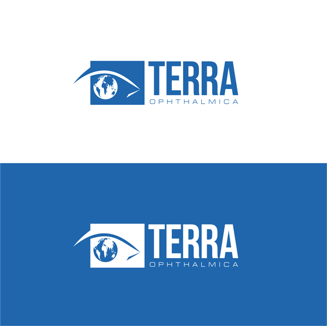 terra Логотип для офтальмологического сообщества "Терра-Офтальмика"