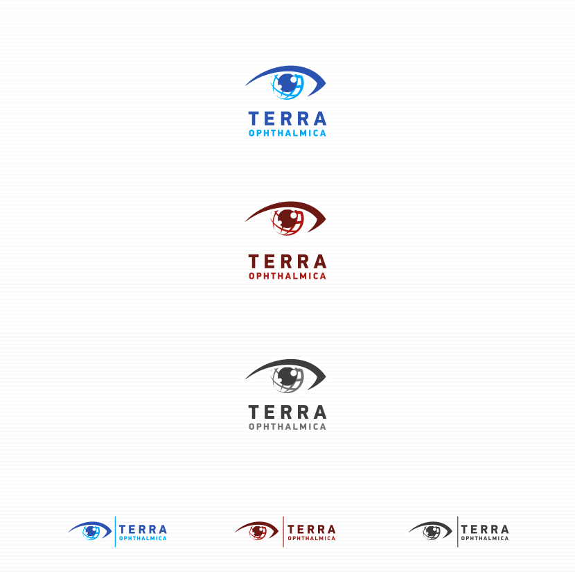 Вариант... - Логотип для офтальмологического сообщества "Терра-Офтальмика"