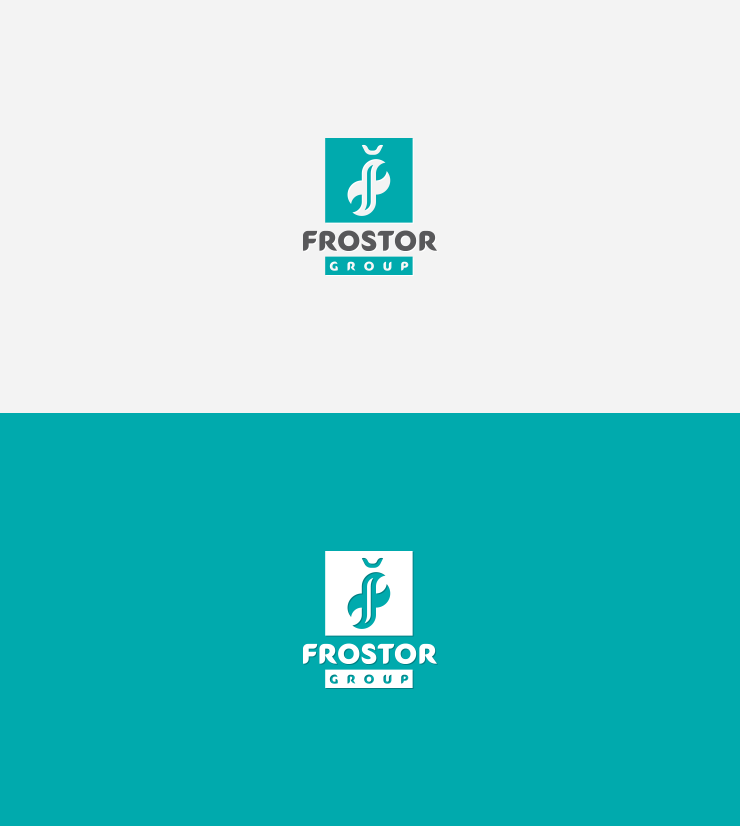 Разработка логотипа холдинга Фростор Групп  -  автор Александра Метлицкая