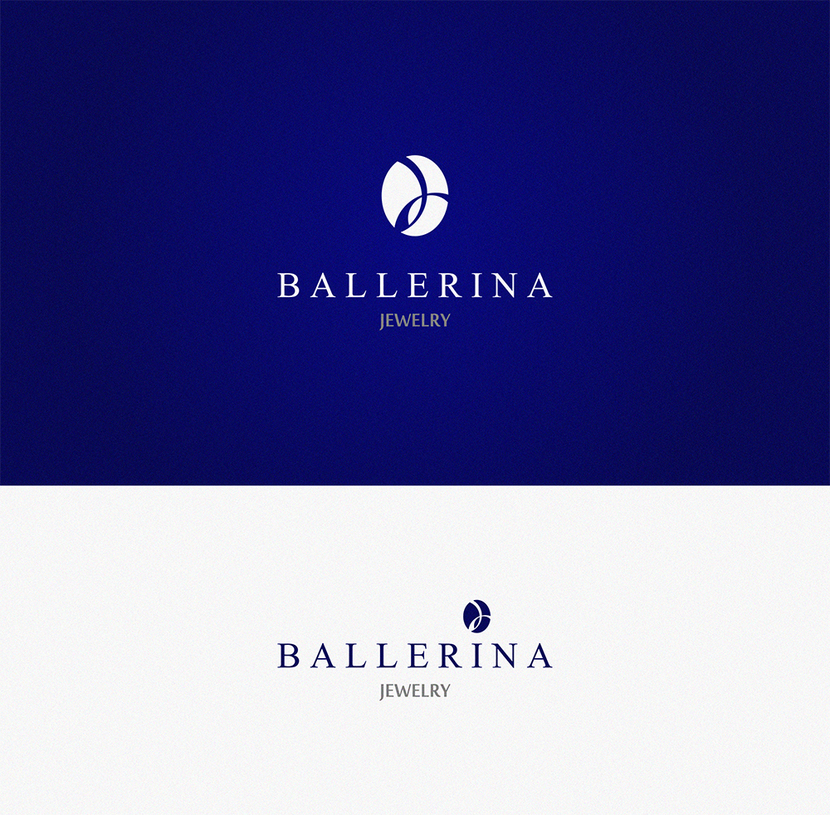 Предлагаю вариант логотипа в котором совмещаются такие символы как: камень+буква J+балетные тапочки - Логотип для ювелирной компании