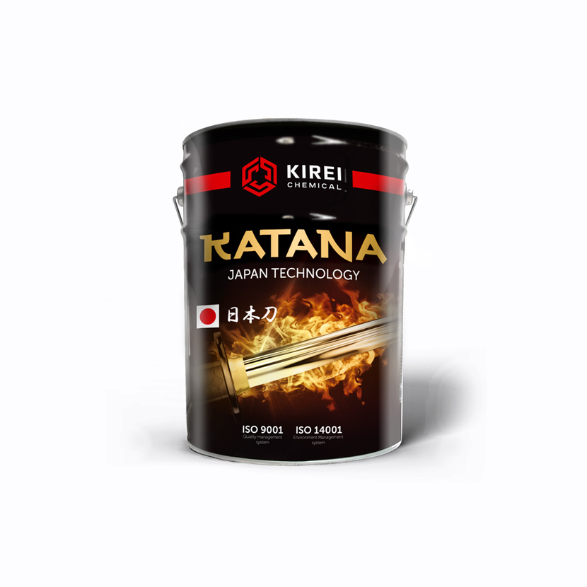 Вариант упаковки ТМ "KATANA" Разработка дизайна упаковки (ведро 20л) для индустриальных, моторных и пр. масел