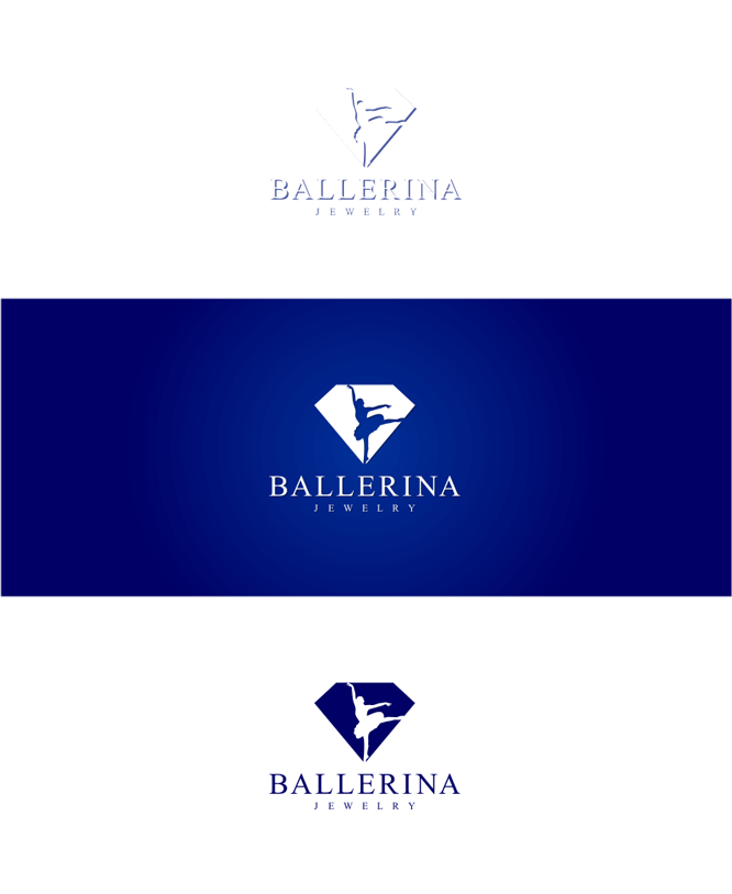 BALLERINA - Логотип для ювелирной компании
