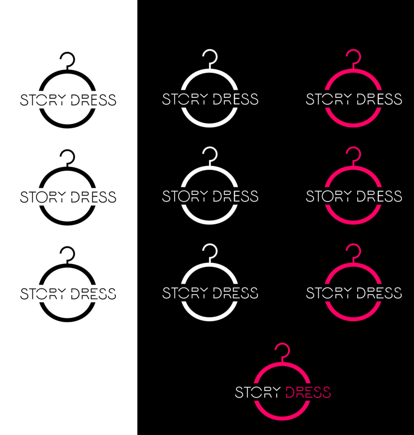 + - Логотип для проката платьев StoryDress