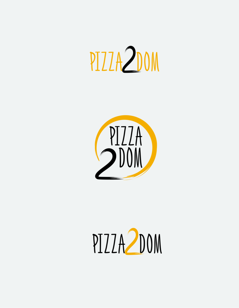 Создание логотипа для кафе-доставки пиццы