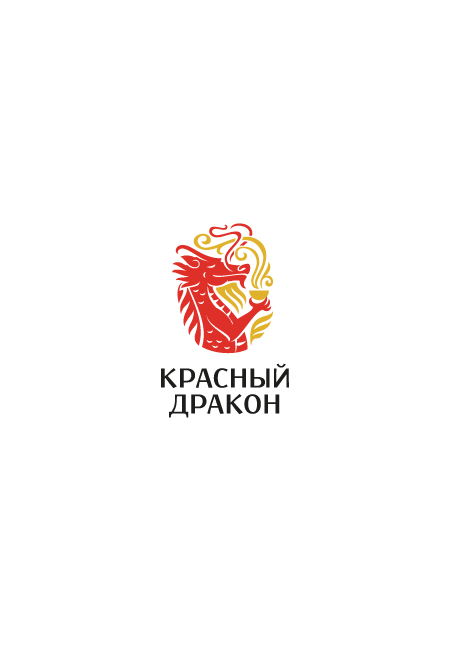 Разработка логотипы для чайного магазина "Красный Дракон"