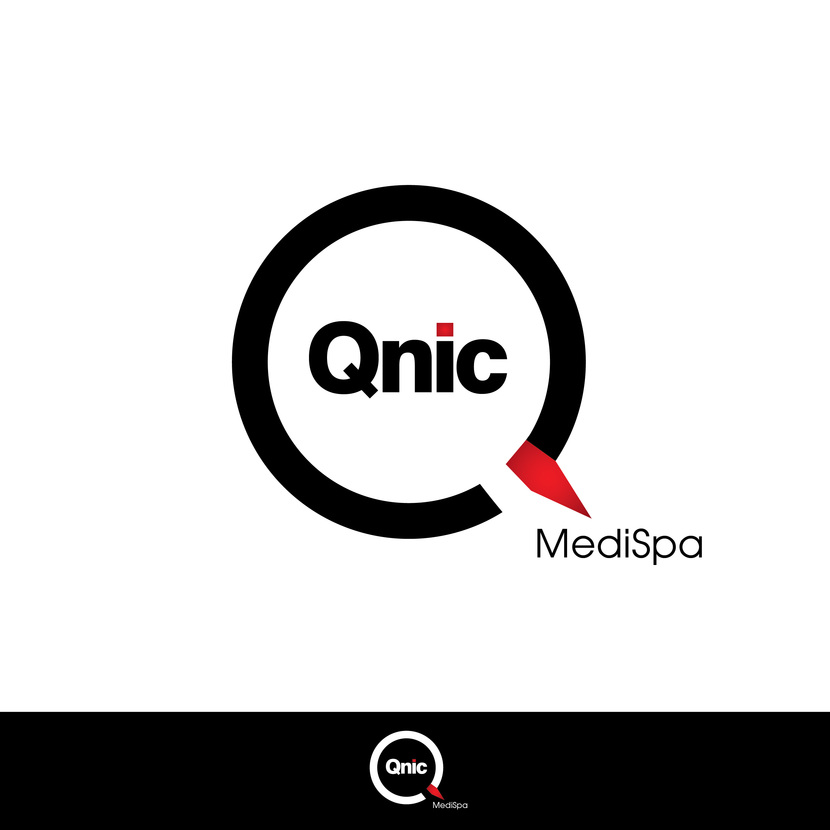 Добрый вечер, решил добавить еще вариант но уже не с полыми элементами лого. В таком варианте лого выглядит более внушительно, плюс к этом выносной элемент графического знака "Q" метко указывает на дескриптор, которых у вас, если правильно понимаю, много.
Спасибо - Qnic MediSpa