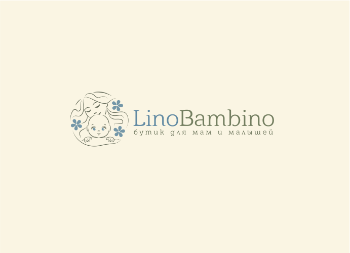 Логотип Логотип для магазина детской одежды Линобамбино