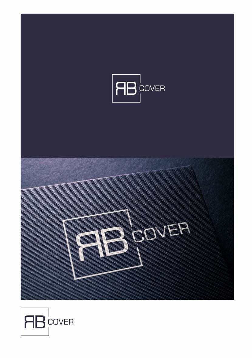 Горизонтальное начертание логотипа - Разработка логотипа для Торговой Марки  - RB Cover -
