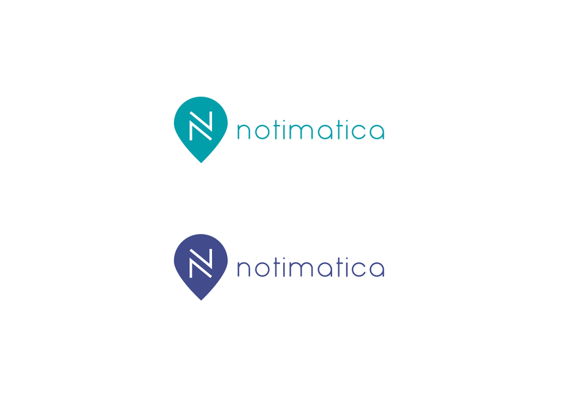 Разработать логотип веб-сервиса Notimatica.io  -  автор Just Ju