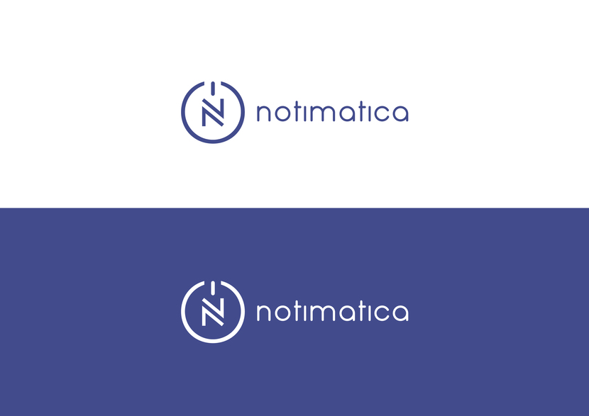стилизация значка гаджетов  power (вкл) = включить рассылку - Разработать логотип веб-сервиса Notimatica.io