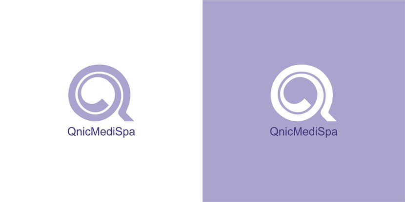 Эскиз лого - Qnic MediSpa