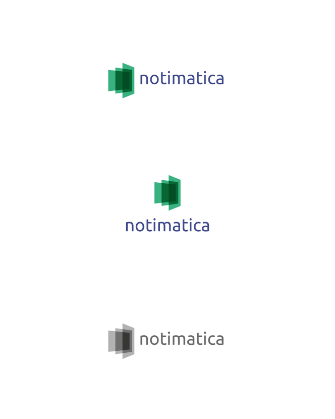 Разработать логотип веб-сервиса Notimatica.io  -  автор Юрий Чубаров