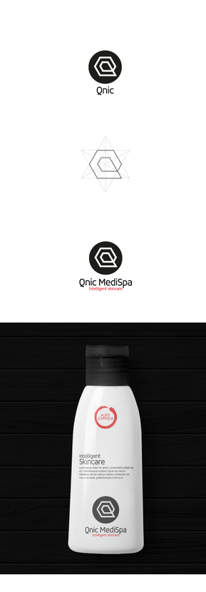 Еще одна версия логотипа. - Qnic MediSpa