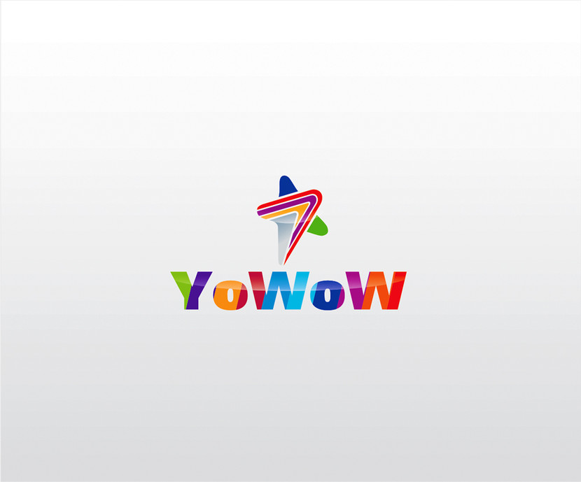 . - логотип для интернет гипермаркета YoWow.ru