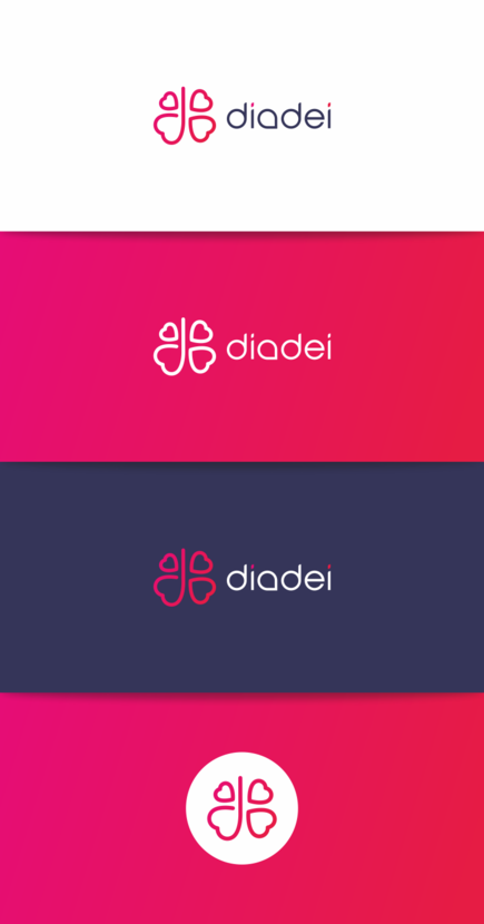 + - логотип для свадебной соц сети diadei.ru