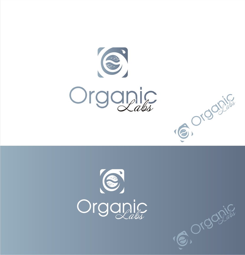 ... Разработка логотипа Organic Labs