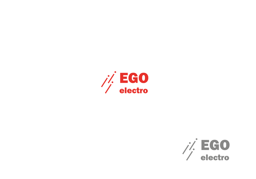 EGO electro - Разработка логотипа для производителя электротехнического оборудования