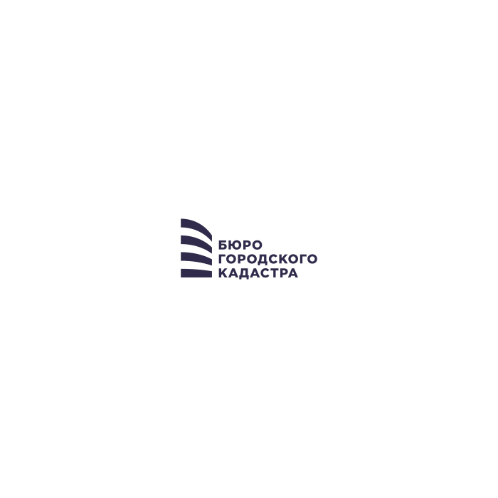 БГкадастр - Разработка логотипа компании Бюро городского кадастра