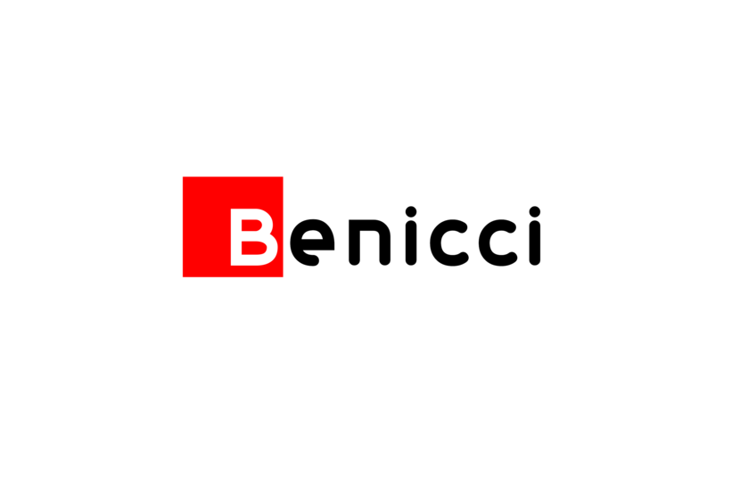 01  Привет, мой первый вариант. - Создание логотипа для итальянского бренда Benicci