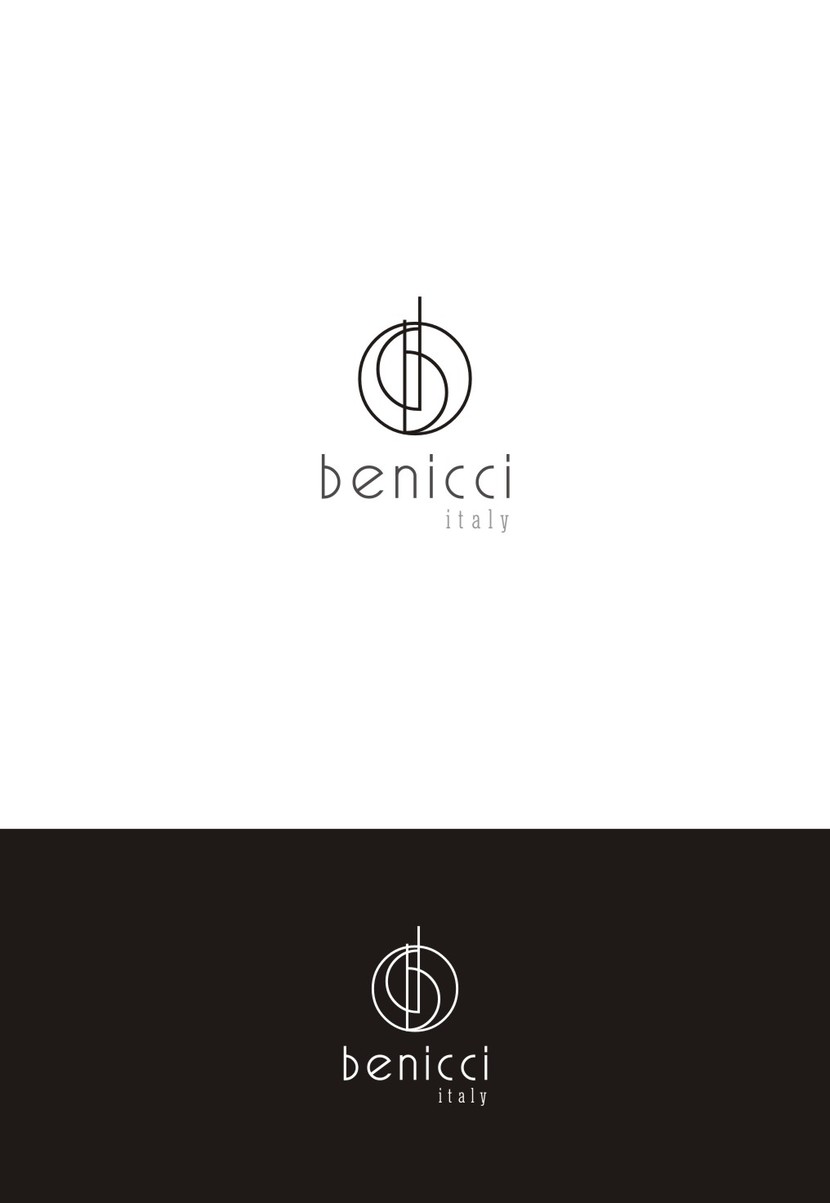 вариант_1 - Создание логотипа для итальянского бренда Benicci