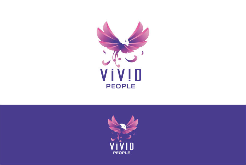 Создание логотипов по направлениям деятельности компании Vivid  -  автор Роман Романников