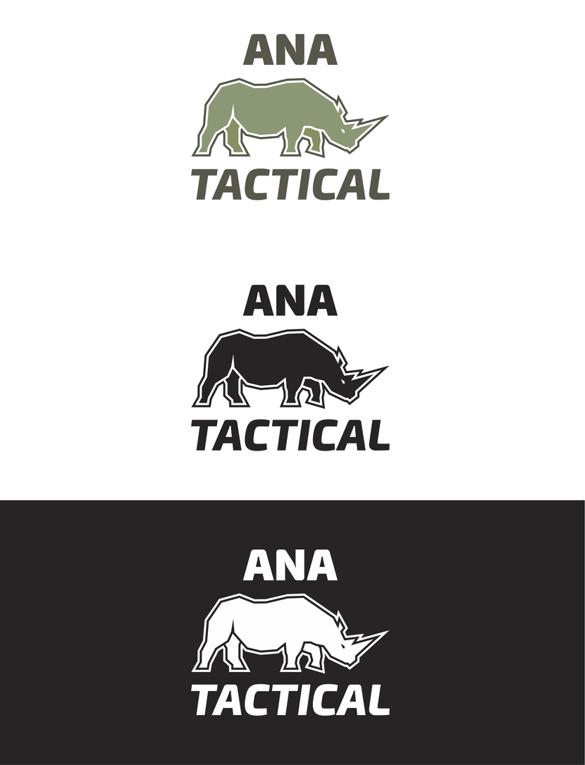 4 - Разработка Логотипа для бренда Тактической военной одежды и снаряжения.