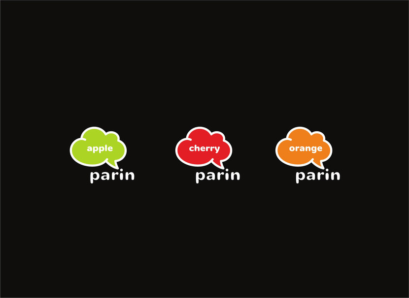к предыдущей работе =) - Разработать логотип для жидкости "Parin" для электронных VAPE-испарителей