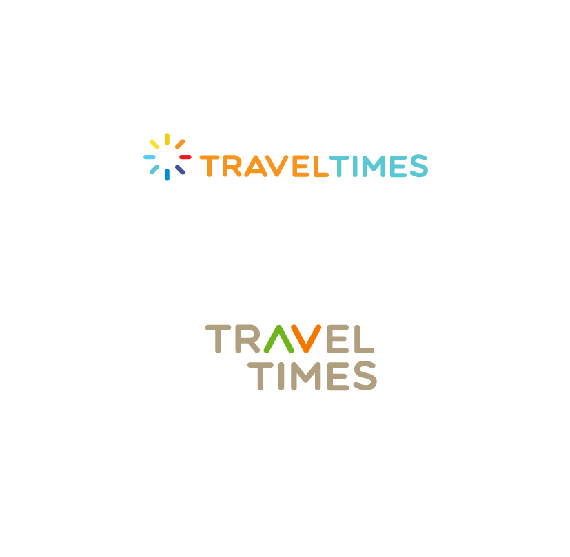 Верхний вариант - солнце + часы (times)
Нижний - две стрелки, туда-обратно (туда - бледным, обратно - загорелым :) - Создание логотипа для туристической компании (розничная сеть).
