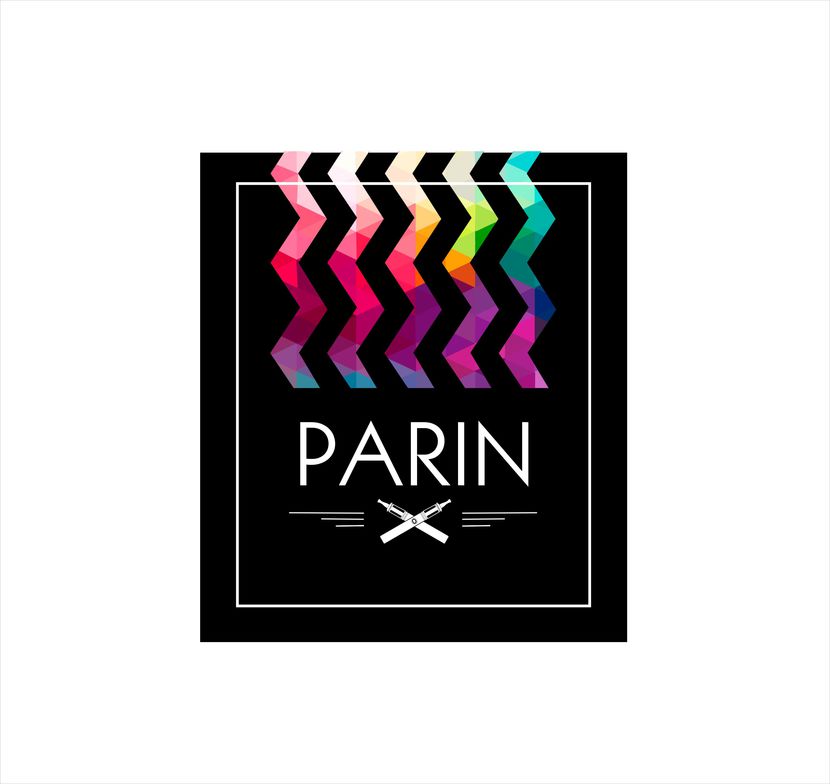 Немного в клубном стиле на мой взгляд. (дорабатывается) - Разработать логотип для жидкости "Parin" для электронных VAPE-испарителей
