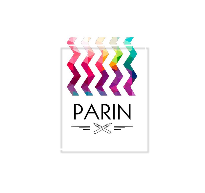 в белом цвете - Разработать логотип для жидкости "Parin" для электронных VAPE-испарителей