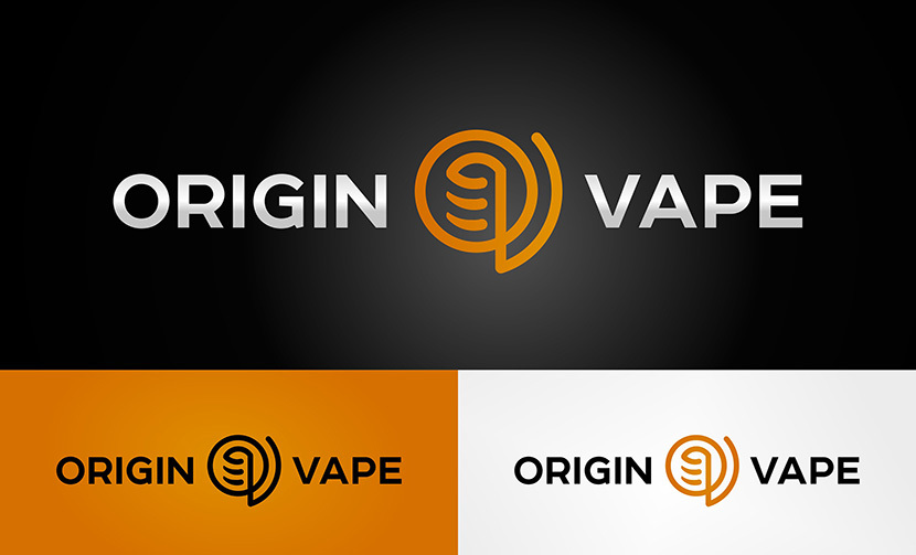OriginVape 01
в знаке обыграны буквы O и V, а также коил - Разработка логотипа для интернет-магазина электронных сигарет OriginVape.ru