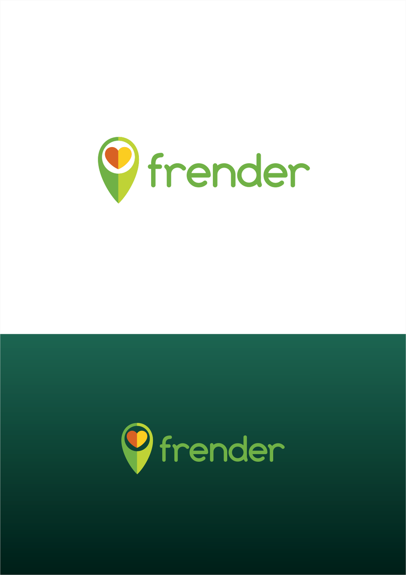 Логотип для приложения Frender  -  автор Евгения Смолина