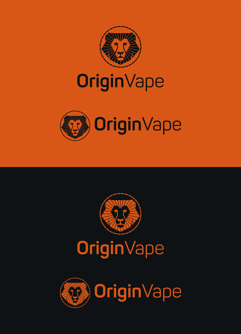 + - Разработка логотипа для интернет-магазина электронных сигарет OriginVape.ru