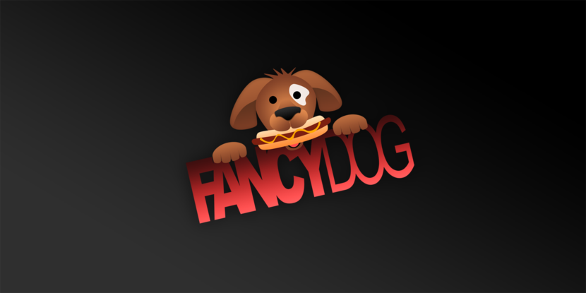 Набросок! Если концепция устраивает доведем до идеала :) - Разработка логотипа для сети кафе формата стрит-фуд "FANCY DOG", основа меню - хотдоги.