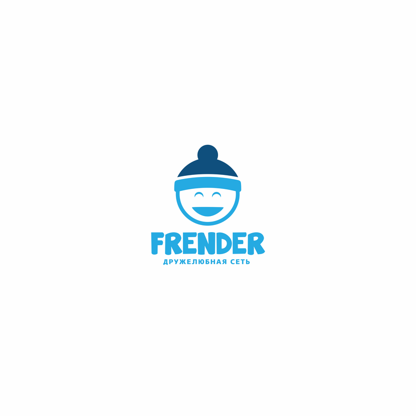 Добавил немного игривости Логотип для приложения Frender