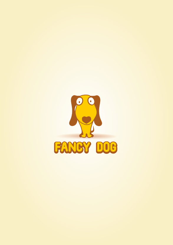 ... - Разработка логотипа для сети кафе формата стрит-фуд "FANCY DOG", основа меню - хотдоги.